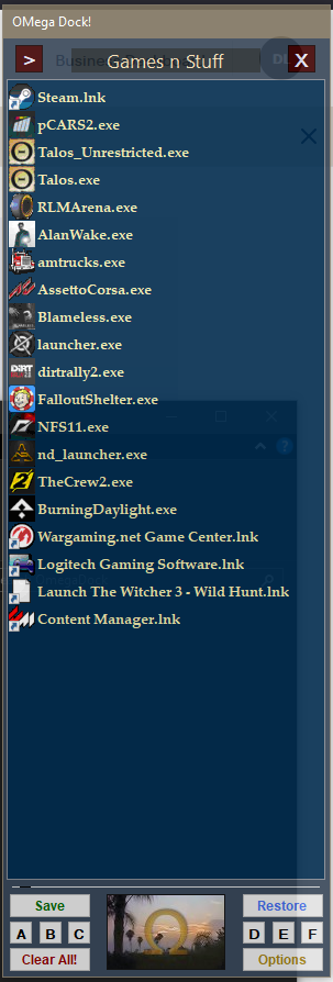 OMegaDock Screenshot 2