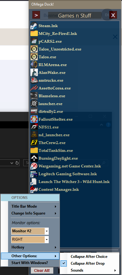 OMegaDock Screenshot 3